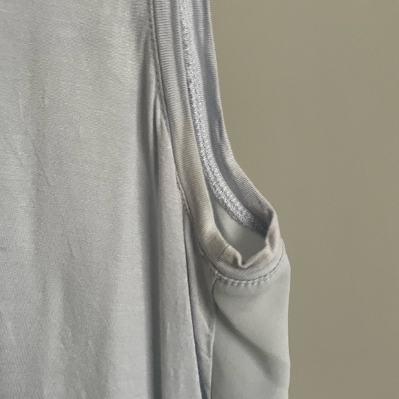 LOFT Split Back Blue Tank - Picture 5 of 8